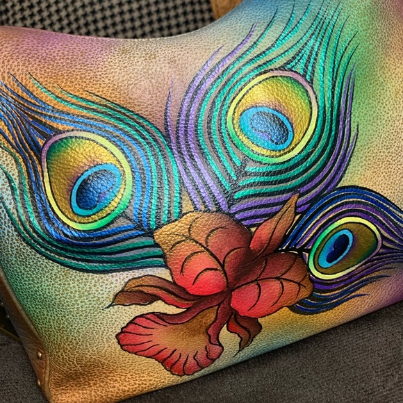 Anuschka Hand Painted Purse - Picture 8 of 8